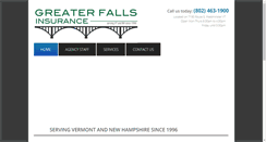 Desktop Screenshot of greaterfallsinsurance.com